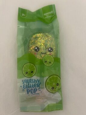 Squishy Glitter Lime Popsicle